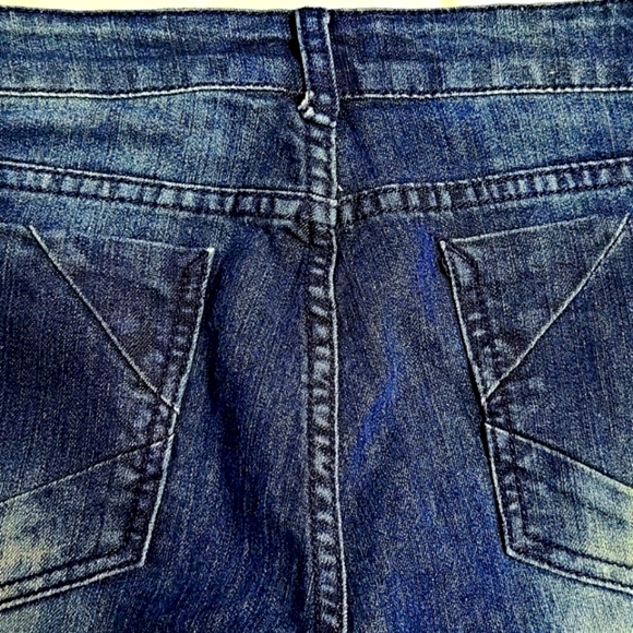 Kardashian Kollection| The Kim Dark Indigo Denim Jean Size 10 - Picture 7 of 17